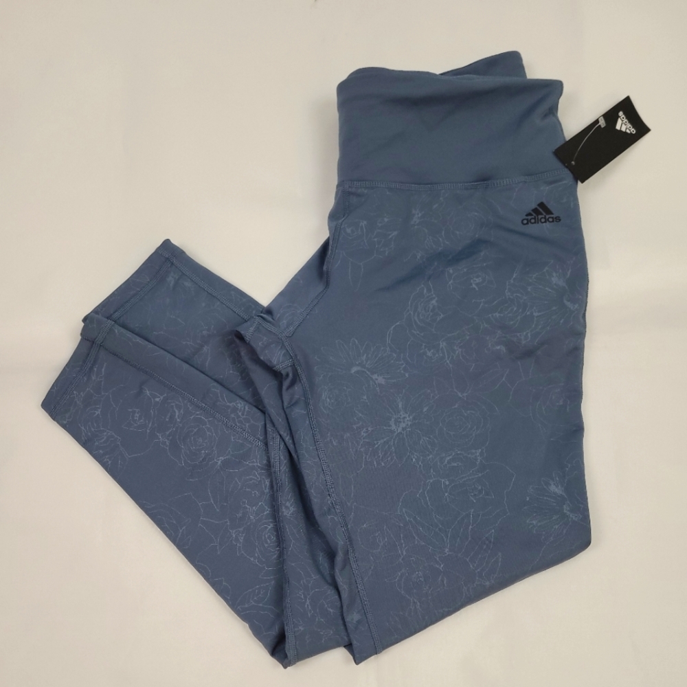 Adidas tights embossed XL Blue